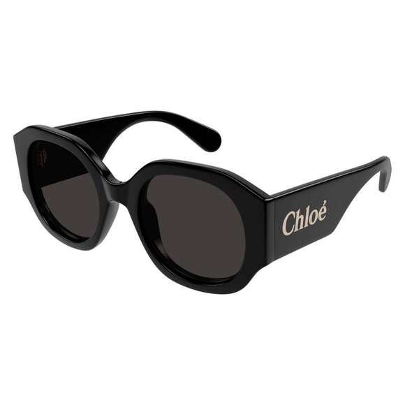 A1745Z New CHLOE Black Square CH0234S 001 Sunglasses Women - Picture 1 of 4
